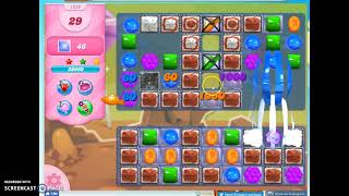 Candy Crush Level 1220 Audio Talkthrough, 3 Stars 1 Booster