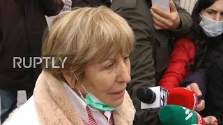 "He tried very hard to look chipper" - Fmr President Saakashvili"s family visits him in Rustavi ...