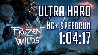 Horizon Zero Dawn Speedrun: The Frozen Wilds NG+ (Ultra Hard) in 1:04:17 [Former WR]