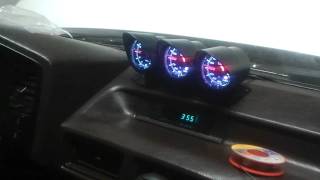 AutoGauge Stepmotor at AE82 with light switch