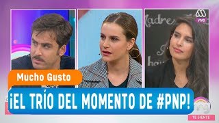 ¡El trío del momento de PNP reveló detalles! - Mucho gusto 2018