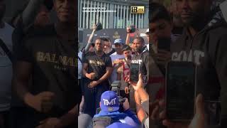 Floyd Mayweather And Deji's Final Face Off #shorts