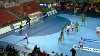 handball 2013 Game1 Poland v Belarus (Preliminary Rd)