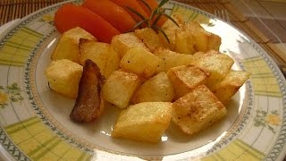 Картошка в Духовке Patate al Forno Baked Potatoes with Rosemary