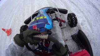 Зимний картинг в технопарке Жигулёвская Долина 3.01.2017