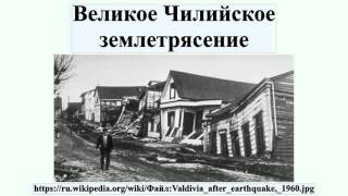 Великое Чилийское землетрясение
