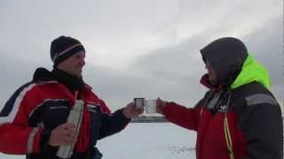 Isfiske på Esrum sø 2013