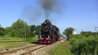 Живой паровоз Л-3297 в ст. Лелле / Live steam loco: L-3297 shunting in Lelle station