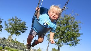 BABY FLYING AT THE PARK! (8.28.14 - Day 580)