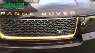 Siêu xe Range Rover mạ vàng 24k của đại gia đất mỏ
