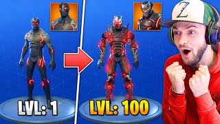 TIER 100 "OMEGA" SKIN *UPGRADED* in Fortnite: Battle Royale!