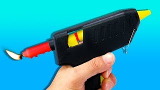 24 ОТПАДНЫХ ЛАЙФХАКА С КЛЕЕВЫМ ПИСТОЛЕТОМ