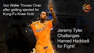 Von Wafer Kung-Fu Knee and Chair throw | Jeremy Tyler challenges Hamed Haddadi to Fight!