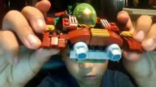 lego hulk buster green lanter air plain
