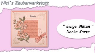 Dankeskarte "Ewige Blüten" ~ Stampin´Up! ~