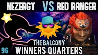 PM @ the Balcony 96 - Winners Quarters ft. Nezergy (Game n Watch) VS Red Ranger (Ganondorf)