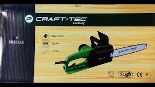 Обзор электропилы Craft-Tec(Крафтек) EKS 1500