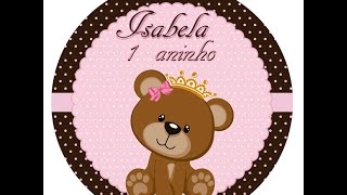 primeira compra pra o aniversario de 1 aninho da isabela