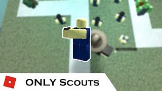 How far can You go with ONLY The Scout? | Tower battles [ROBLOX]
