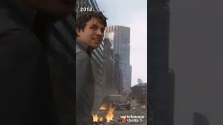The Hulk: Then Vs Now #shorts