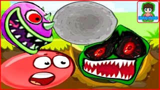 Красный шар и растение против зомби игра Red Ball 4 and Plants vs zombie от Фаника