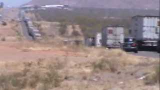 Retén Militar de Querobabi. Benjamin Hill, Sonora, México