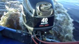 Лодочный мотор Sea Pro (Сиа про) T40 Обзор