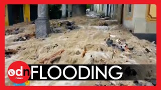 Lake Como Region Flooded After EXTREME Rainfall in Italy