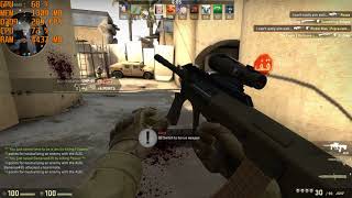 GTX 1060 6GB + i5 7500 - Counter-Strike: Global Offensive [Max Settings/1080p]
