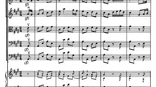 Vivaldi, Concerto per archi in La maggiore RV 158 - III: Allegro (score)