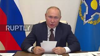 Russia: Putin confirms COVID self-isolation after "several dozen" cases detected in his entourage