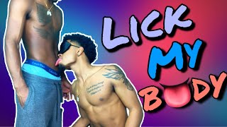 LICK MY BODY CHALLENGE!!! *HILARIOUS*