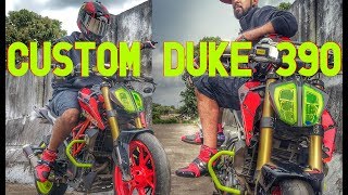Custom Duke 390 walk around and details