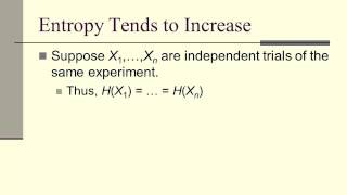 Maximum Entropy Principle