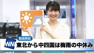 お天気キャスター解説 6月17日(水)の天気