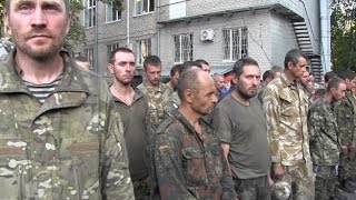 Иловайск 1 сентября. Подразделение Моторолы взяли в плен батальен Донбас.