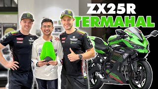 INI DIA‼️ Kawasaki ZX25R Termahal Di Dunia - Ketemu Pembalap WSBK Mandalika 2022