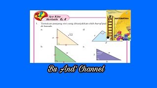 Ayo Kita Berlatih 6.4 no.1-5 Matematika Kelas 8 Bab 6 Teorema Pythagoras