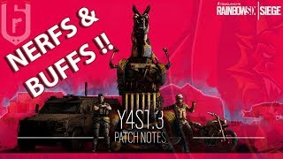 Rainbow Six Siege episode 57 Y4S1.3 PATCH NOTES - DRAGON ابديت رينبو الجديد !!