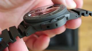 Unboxing the Panerai 616 new Carbotech Carbon Luxury Watch