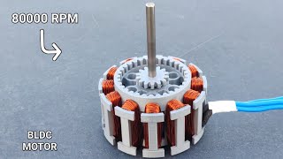 How to Making BLDC Motor Using Powerful Neodymium Magnets