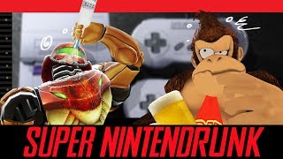 SUPER NINTENDRUNK - Drunk SNES Classic Gameplay