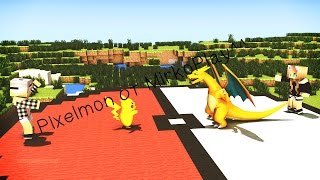 Pixelmon #3 Ловим Мью на пасху^^