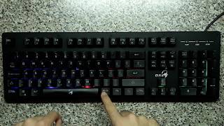 GX Scorpion K10 Sound Test