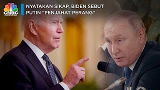 Makin Panas Dunia, Biden Sebut Putin "Penjahat Perang"