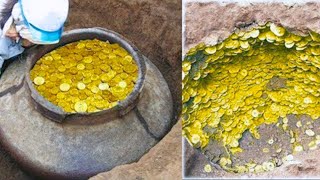 ▽ 10 самых крупных найденных кладов за последнее время.