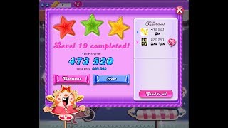 Candy Crush Saga [Dreamworld] Level 19 ★★★ 3 Stars