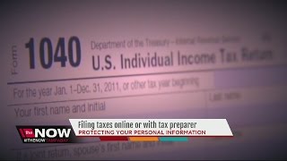 Filing taxes online vs with a tax preparer