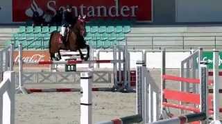 Sandra Frutos Bednarova con Quincy de Vill Concurso social Hipica de toledo 21.02.2015