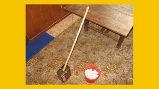 Самодельное устройство сбора шариков для настольного тенниса. Ping-pong ball pickup.